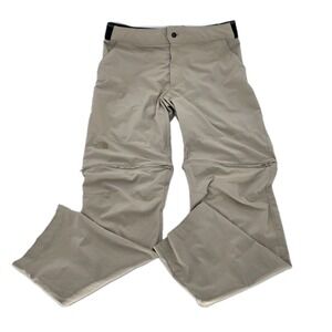 The North Face Active Convertible Pants Men's Size 34x30.5 Beige Shorts Hiking